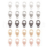 Alloy Rhinestone Lobster Claw Clasps KK-KS0001-11-2