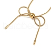 304 Stainless Steel Snake Chain Necklaces NJEW-Q339-03G-01-2