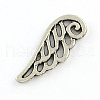 Tibetan Style Wing Alloy Cabochons TIBE-Q041-010-FF-1