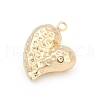 Brass Pendants KK-Q049-01F-G-2