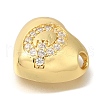 Rack Plating Brass Micro Pave Cubic Zirconia Pendants KK-I722-04G-Q-2
