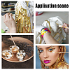 Gorgecraft 9pcs 9 style Wooden Paint Brush AJEW-GF0003-51-5