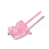Luminous Translucent Resin Big Pendants RESI-D057-15-4