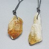 Natural Citrine Big Pendants G-L516-10-2