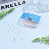 Unicraftale 304 Stainless Steel Flat Head Mix Size Pins STAS-UN0016-81-8