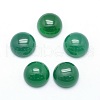 Natural Green Onyx Agate Cabochons X-G-P393-R42-12mm-1