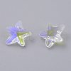 Faceted Glass Charms GLAA-H101-A-12-2