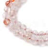 Natural Ferruginous Quartz Beads Strands G-B142-A01-3mm-4