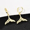 Brass Hoop Earrings EJEW-Q036-03D-G-5