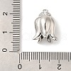 Rack Plating Brass Micro Pave Clear Cubic Zirconia Pendants KK-A229-01A-P-3