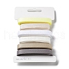 18 Yards 6 Styles Polyester Ribbon SRIB-C001-H03-2