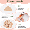 Olycraft 1 Set Unfinished Wooden Chips WOOD-OC0003-98C-4