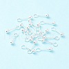925 Sterling Silver Stud Earring Findings STER-P047-04C-S-1