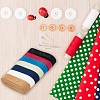 DELORIGIN 21M 7 Colors Polycotton Ribbon DIY-DR0001-54-7