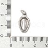 304 Stainless Steel Pendants STAS-L222-27P-3