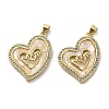 Brass Pendants KK-M324-09G-2