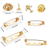 SUNNYCLUE Iron Lapel Pin Backs IFIN-SC0001-01-2