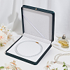 PU Leather Necklace Storage Gift Box AJEW-WH0502-52-5