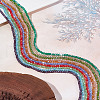 HOBBIESAY 10 Strands Electroplate Glass Beads Strands EGLA-HY0001-09-4