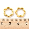 Rack Plating Brass Bead Frames KK-WH0084-02G-3