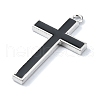 Rack Plating Alloy Enamel Pendants ENAM-Z016-02P-2