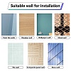 8 Sheets 8 Styles PVC Waterproof Wall Stickers DIY-WH0345-097-4