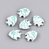 Handmade Porcelain Beads PORC-N009-08A-1
