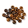 Natural Tiger Eye European Beads G-R488-02G-1