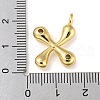 Rack Plating Brass Micro Pave Cubic Zirconia Pendants KK-A200-24G-X-3