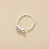 Stainless Steel 3 Flat Round Hoop Nose Rings for Women Men WG949CF-05-1