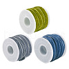  30 Yards 3 Colors Single Face Velvet Ribbon SRIB-TA0001-08-2