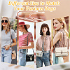 DELORIGIN 2Pcs 2 Style Imitation Leather Bag Handles DIY-DR0001-25B-7