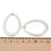 Oval Tibetan Style Alloy Pendants FIND-M082-03AS-3