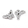 Alloy Crystal Rhinestone Pendants ALRI-C008-18P-3