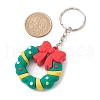 Christmas Theme PVC Plastic Keychains KEYC-JKC00781-01-4