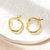 925 Sterling Silver Hoop Earrings STER-P047-13A-G-7