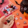 SUNNYCLUE 32Pcs 8 Styles Rack Plating & Spray Painted Alloy Enamel Pendants FIND-SC0010-20-3