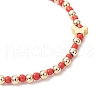 Bohemian Style Glass Seed Bead Stretch Bracelets BJEW-JB11800-01-4
