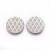 Non-Tarnish 304 Stainless Steel Charms STAS-E455-05P-15mm-1
