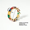 Brass Micro Pave Cubic Zirconia Ring for Women ZF3345-3-1