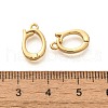 Rack Plating Brass Fold Over Clasps KK-H508-06G-3