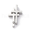 304 Stainless Steel Pendants STAS-L286-19P-1