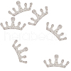 Crown Self Adhesive Rhinestone Appliques DIY-WH0349-70-4