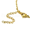 304 Stainless Steel Cubic Zirconia Pendant Necklaces NJEW-Q347-01A-3