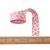 Leopard Printed Grosgrain Ribbons OCOR-TA0001-20-7