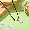 Alloy Bird Pendant Necklaces NJEW-JN04558-01-2