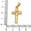 201 Stainless Steel Pendants STAS-U053-07B-G-3