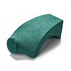 Bust Wood Covered with Microfiber Necklace Display Stands NDIS-F003-01B-4