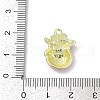 Alloy Enamel Pendants PALLOY-R151-24G-2