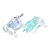 Transparent Acrylic Pendants OACR-M005-01-3